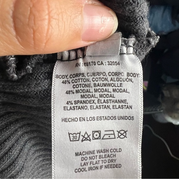 Anthropologie T.L.A Grey Mock Neck Cut Out Midi Dress - Picture 14 of 14